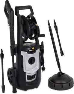 Powerplus POWXG90410 Hogedrukreiniger - 1800W - Max. 140 Bar - 420 L/h - Incl. 8m Slang, Terrasreiniger En Accessoires - Reiniger Voor Auto, Fiets En Meubelen -Tuingereedschap 944x1200