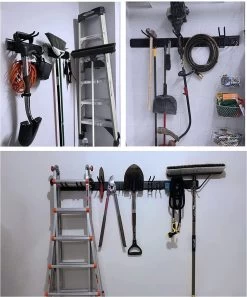 SODEAL Luxe Gereedschapshouder- Tuingereedschap Ophangsysteem - Fiets Ophangsysteem - Bezem Ophangsysteem -Tuingereedschap 998x1200